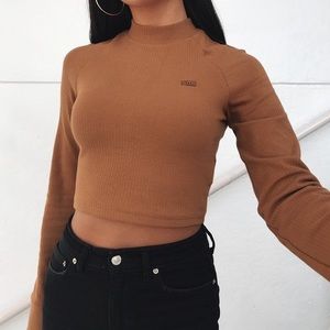 Kith Women’s Ellison Cropped Mock Neck Top
